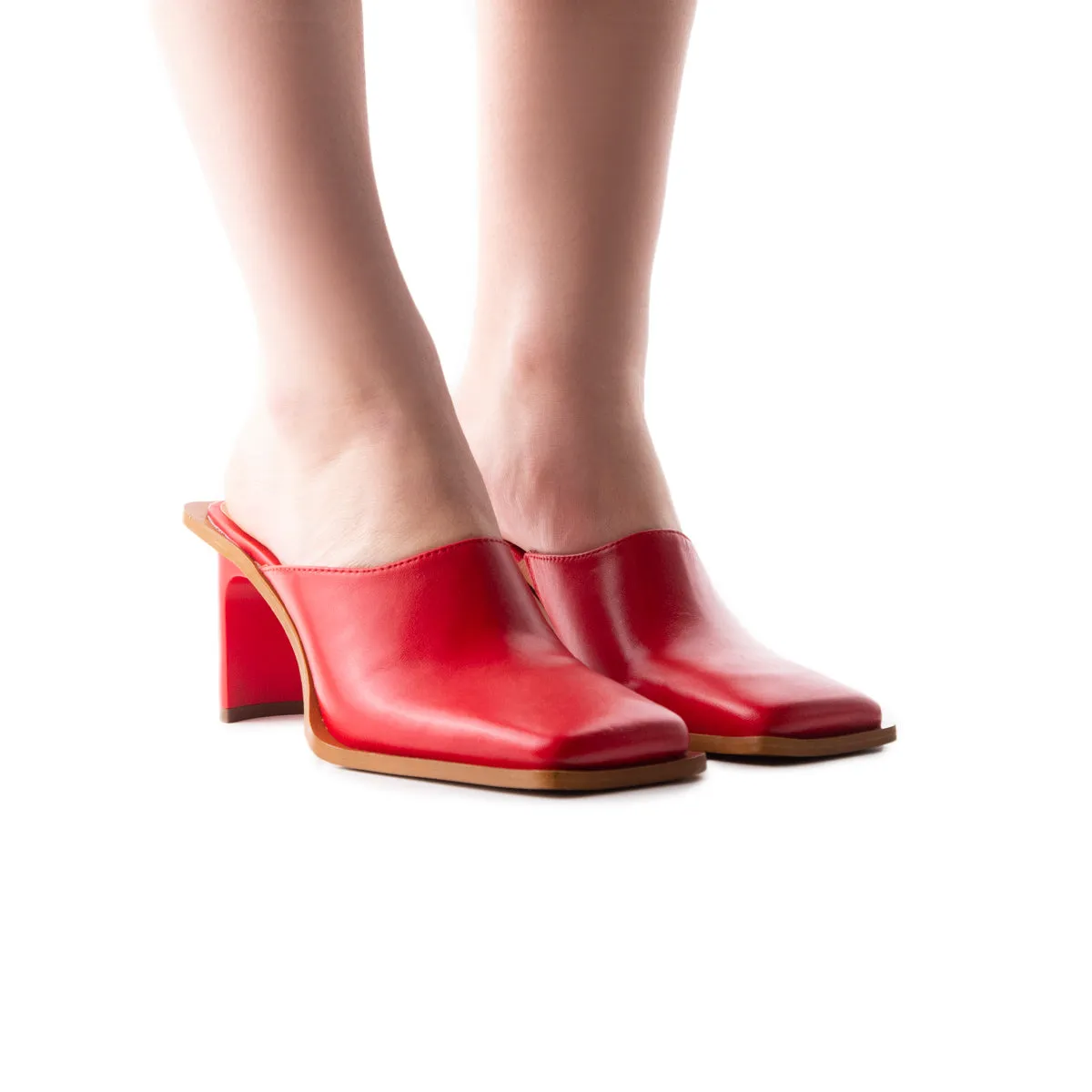 Aglaia Red Leather