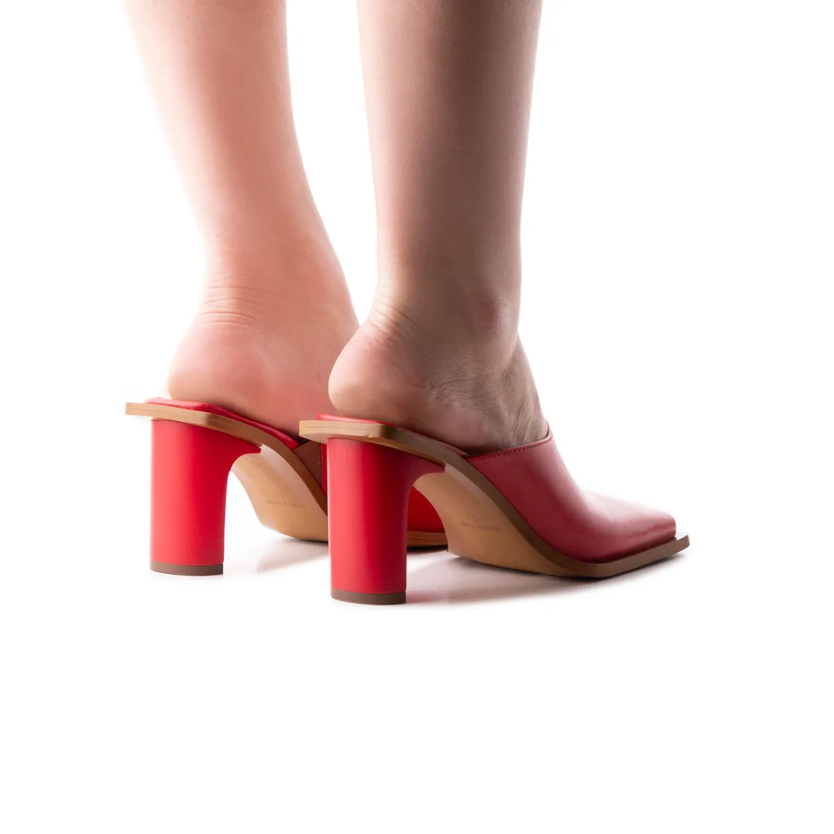 Aglaia Red Leather