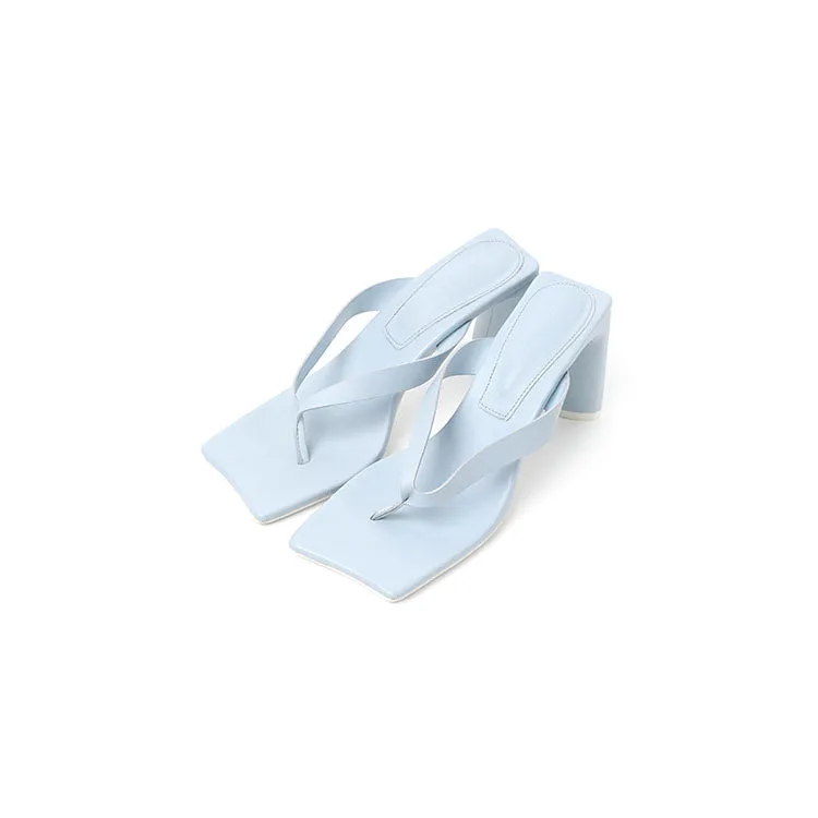 AR-2710 Flip-flop Heeled Mules