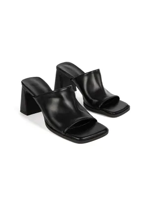 AR-3278 Square Heeled Mules