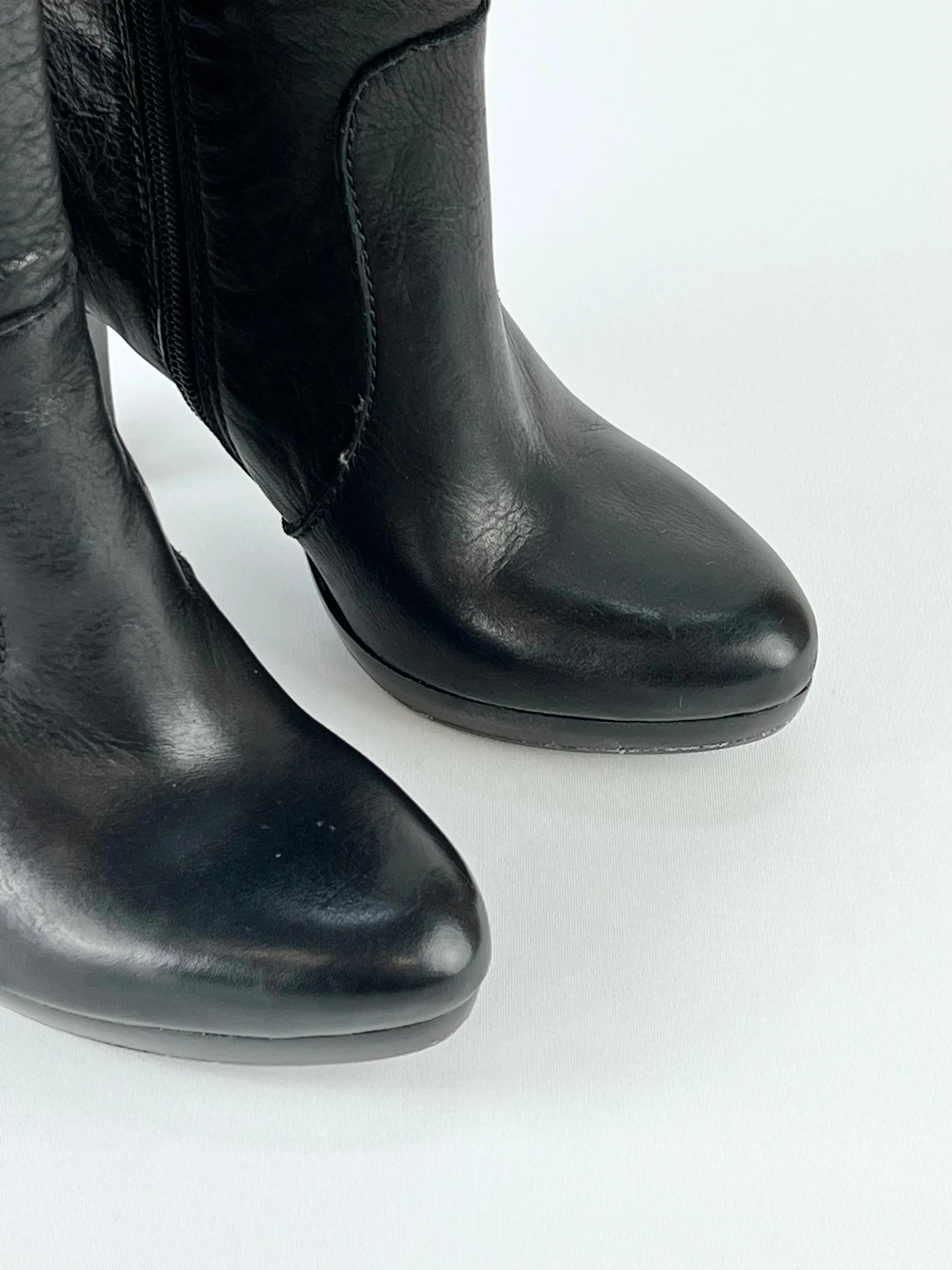 Bianca Buccheri Black Knee High Boots - EU36