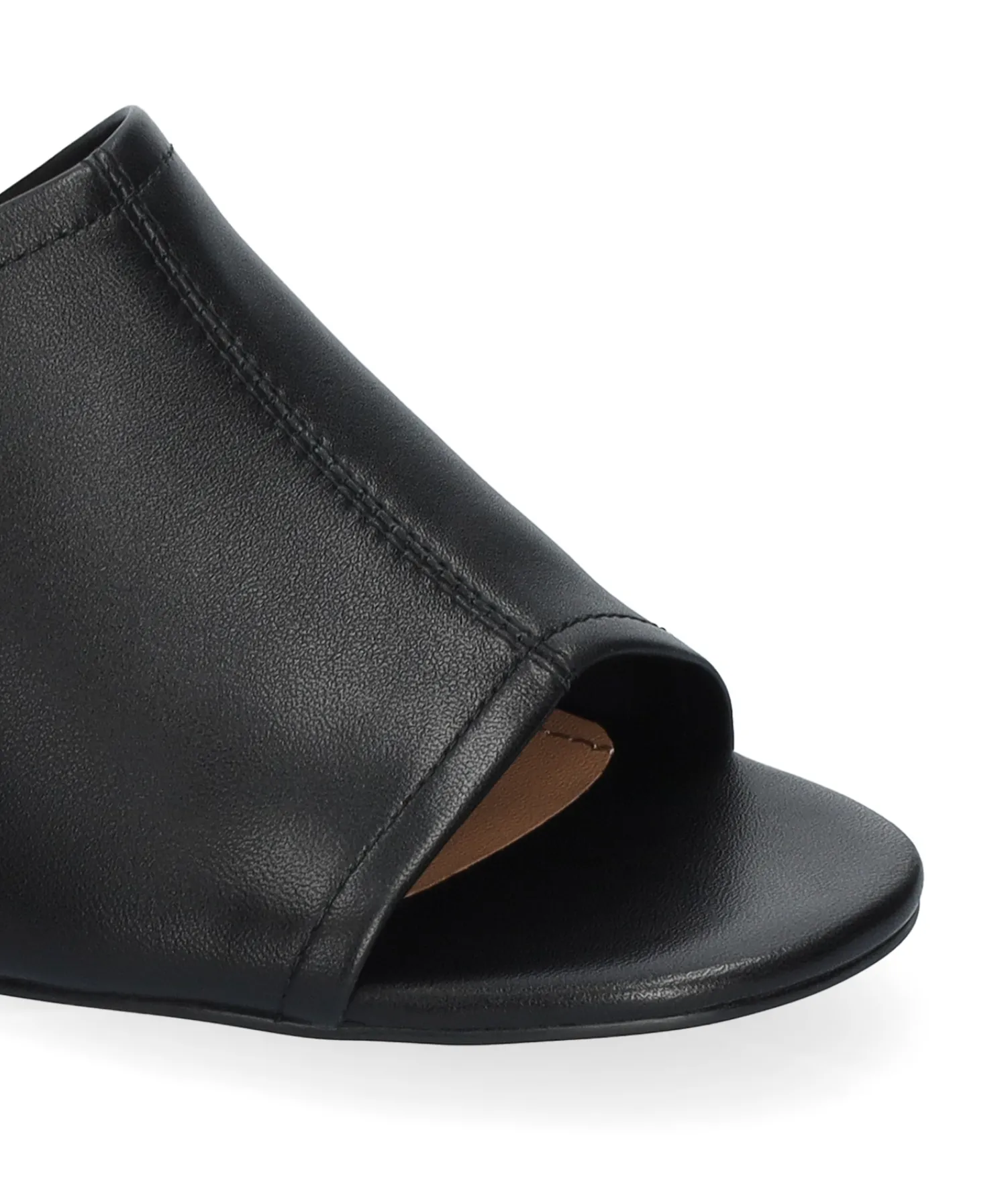 Bibi Lou Amira Leather Black Mules