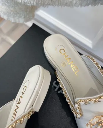 CHL Women's Mules With Decor White For Women