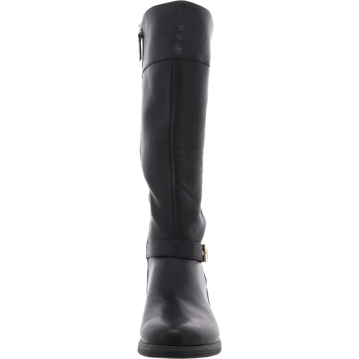 Dr. Scholl's Shoes Womens Hello Rider Faux Leather Tall Motorcycle Boots