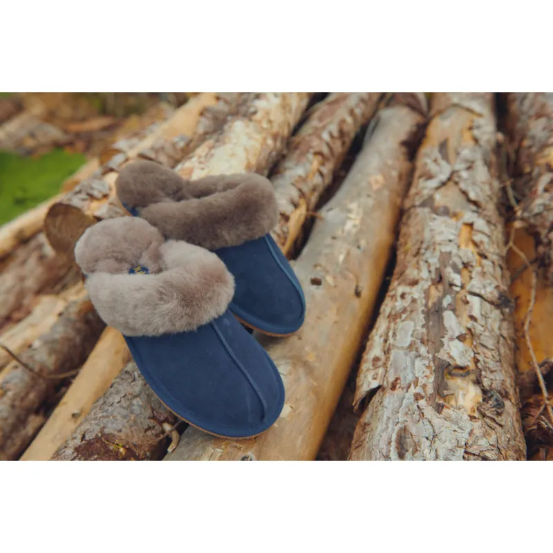Dubarry Rockmill Ladies Slippers - French Navy