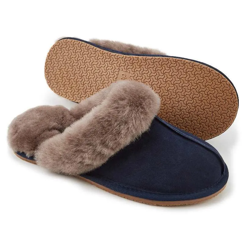 Dubarry Rockmill Ladies Slippers - French Navy