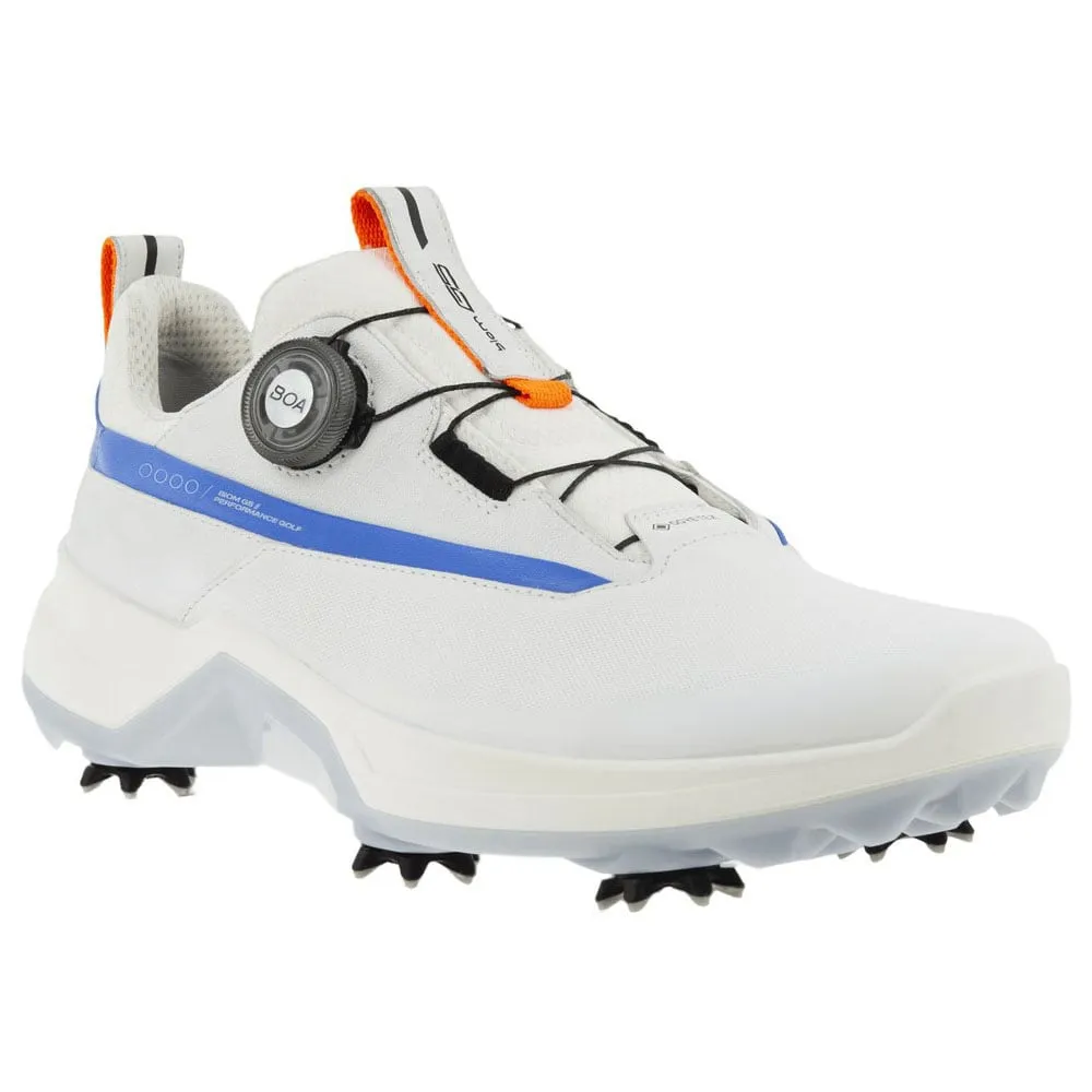 ECCO Biom G5 BOA Waterproof Spiked Shoes - White/Regatta