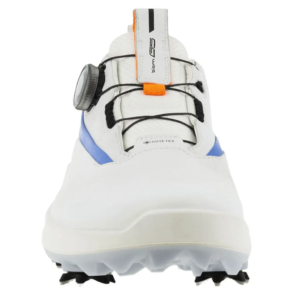 ECCO Biom G5 BOA Waterproof Spiked Shoes - White/Regatta