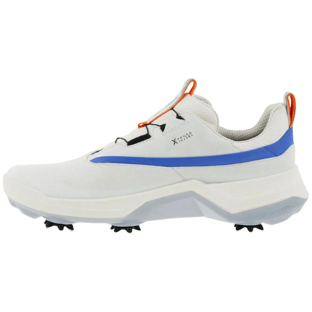ECCO Biom G5 BOA Waterproof Spiked Shoes - White/Regatta