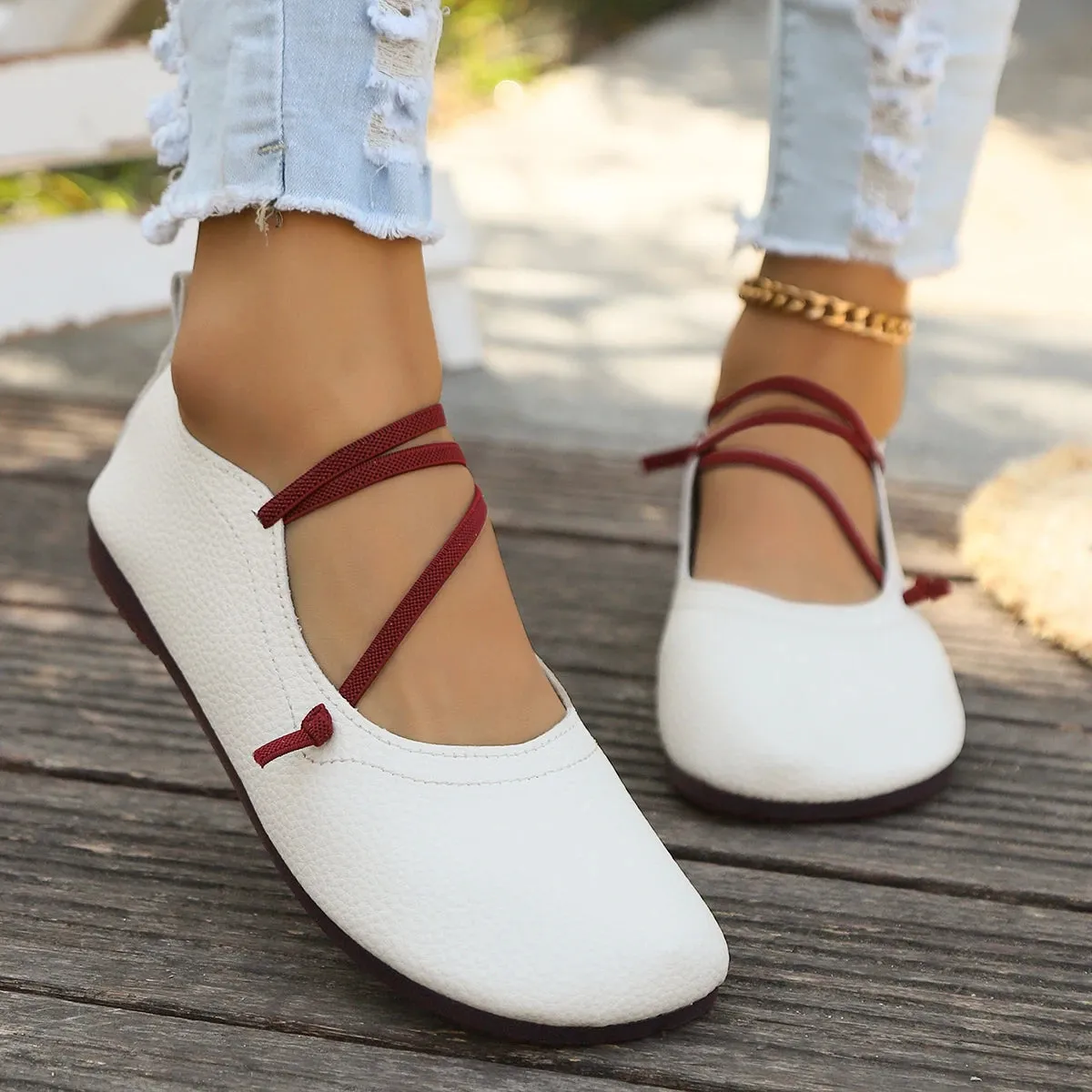 Hnzxzm New Casual Flat Single Shoes Brand Designer Woman Square Toe Japanned Leather Flats Vintage Narrow Band Loafers Luxury Shoes