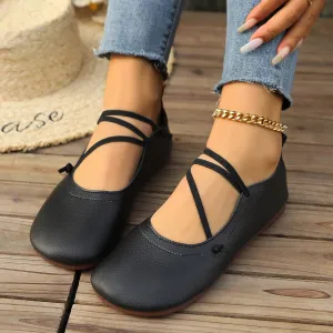 Hnzxzm New Casual Flat Single Shoes Brand Designer Woman Square Toe Japanned Leather Flats Vintage Narrow Band Loafers Luxury Shoes