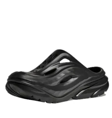 HOKA Women's Ora Recovery Mule - Black/Black