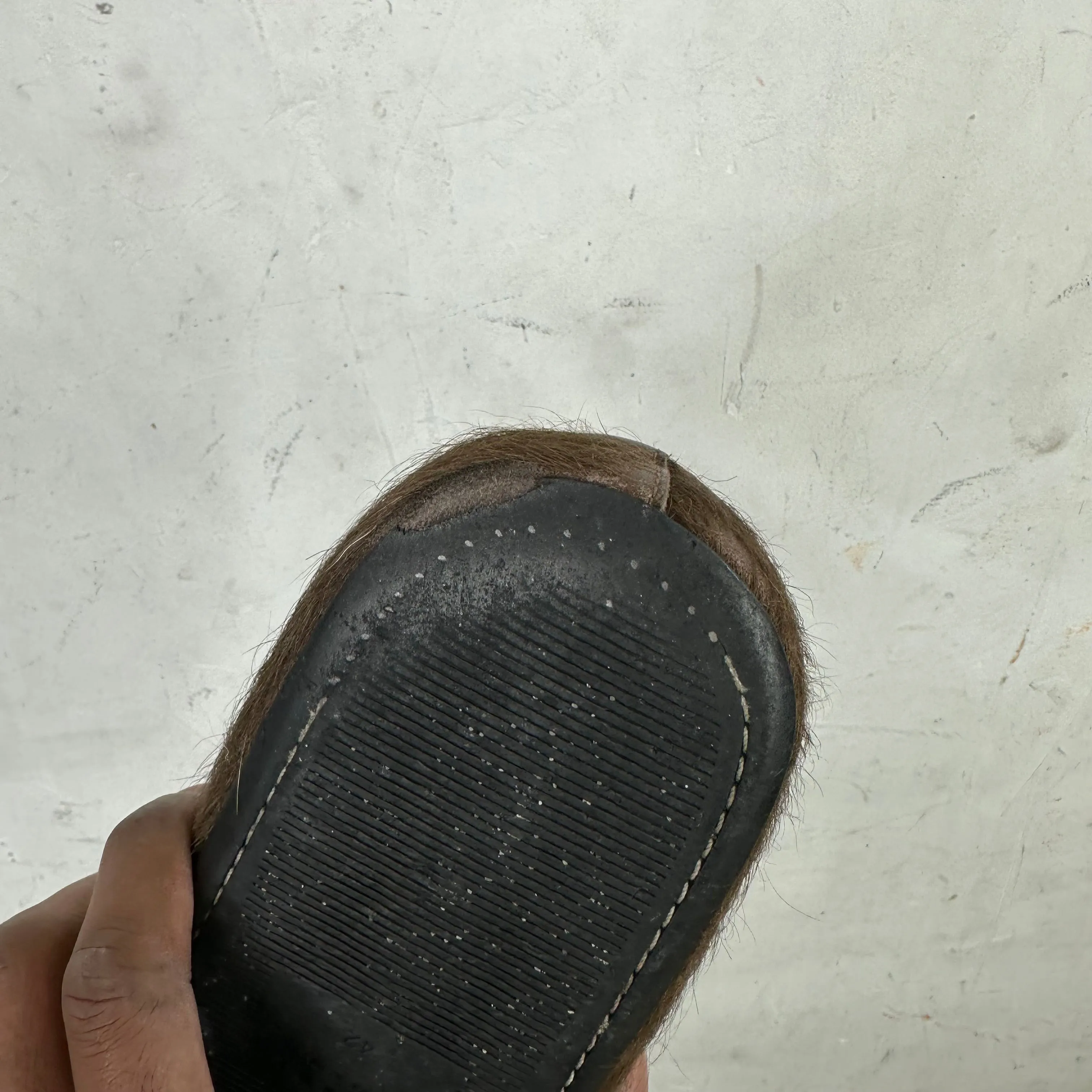 Marni Brown Fussbett Mule