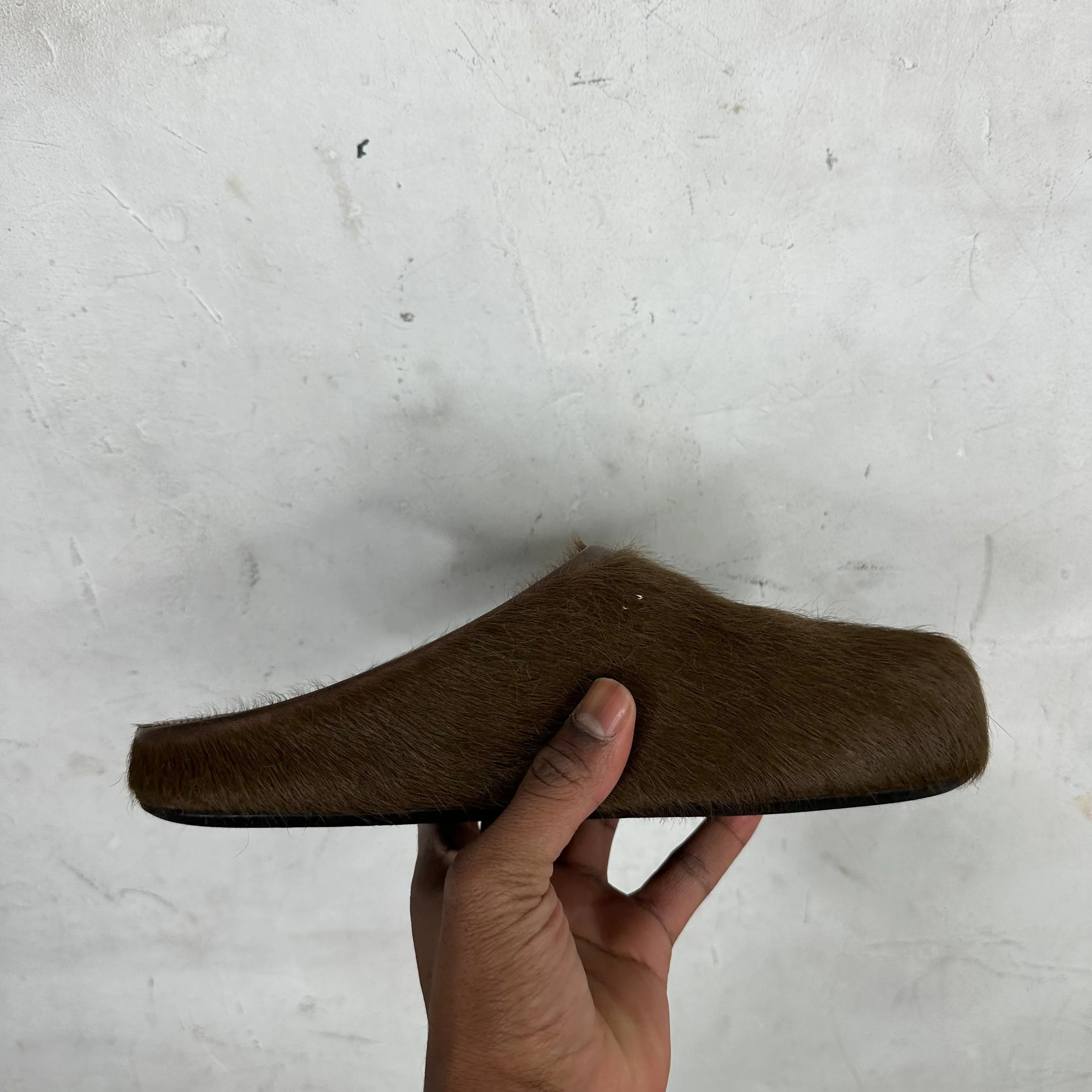 Marni Brown Fussbett Mule