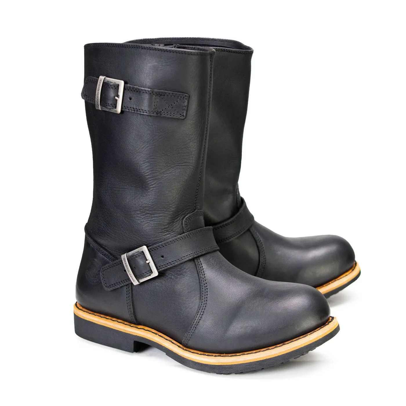 Milwaukee Leather MBM9066 Men's Antique Black Classic Engineer