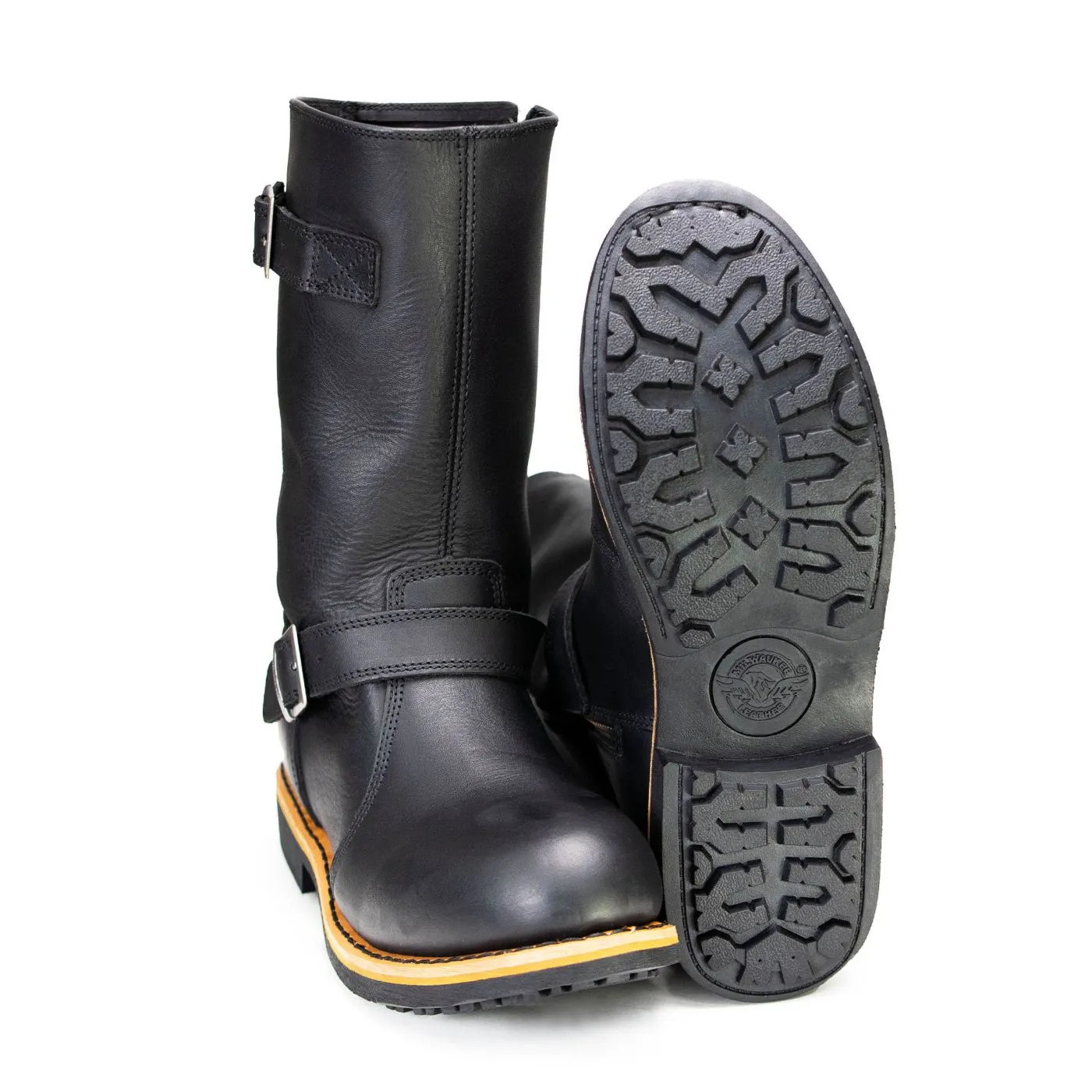 Milwaukee Leather MBM9066 Men's Antique Black Classic Engineer