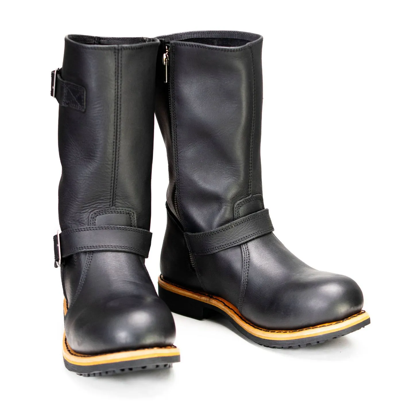 Milwaukee Leather MBM9066 Men's Antique Black Classic Engineer