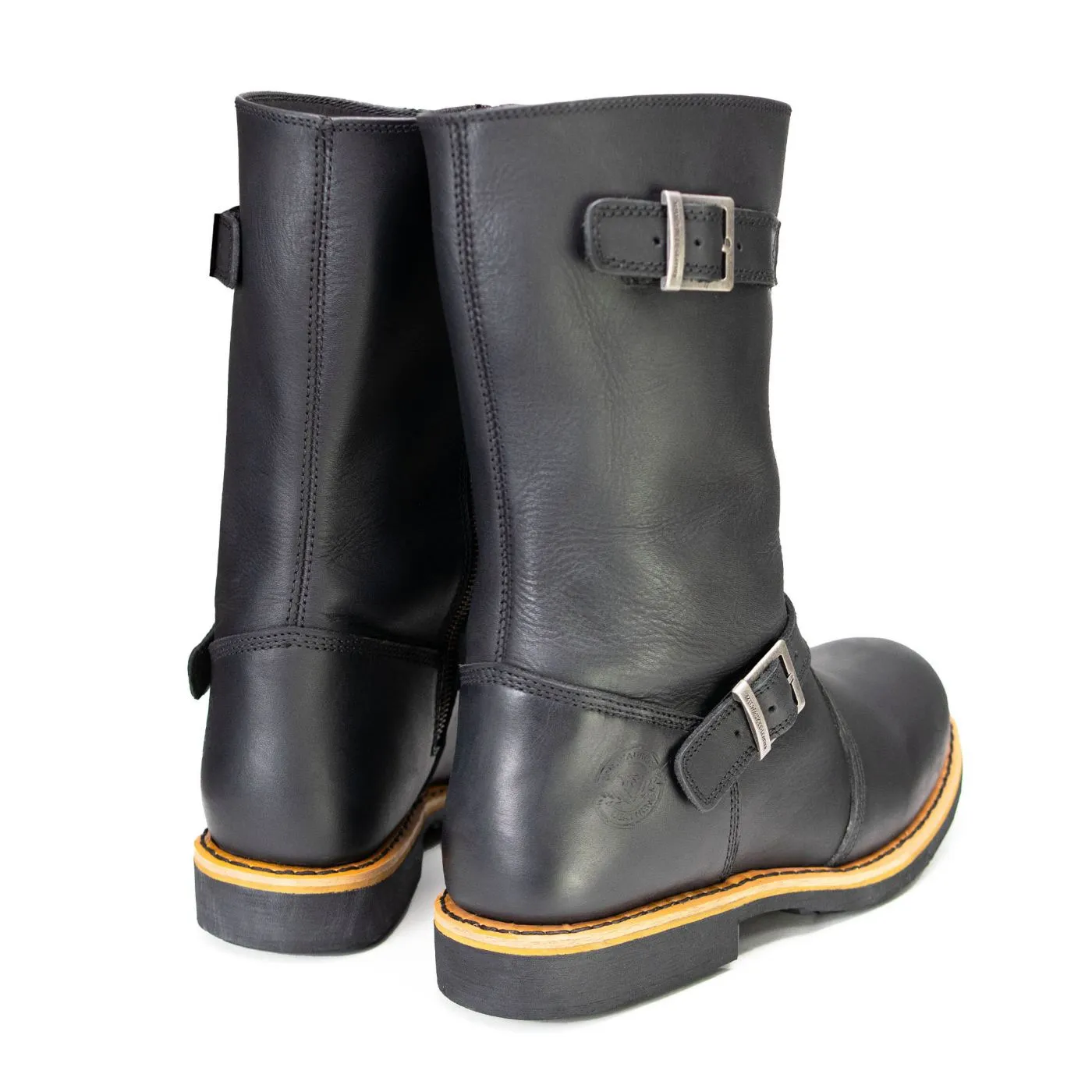 Milwaukee Leather MBM9066 Men's Antique Black Classic Engineer
