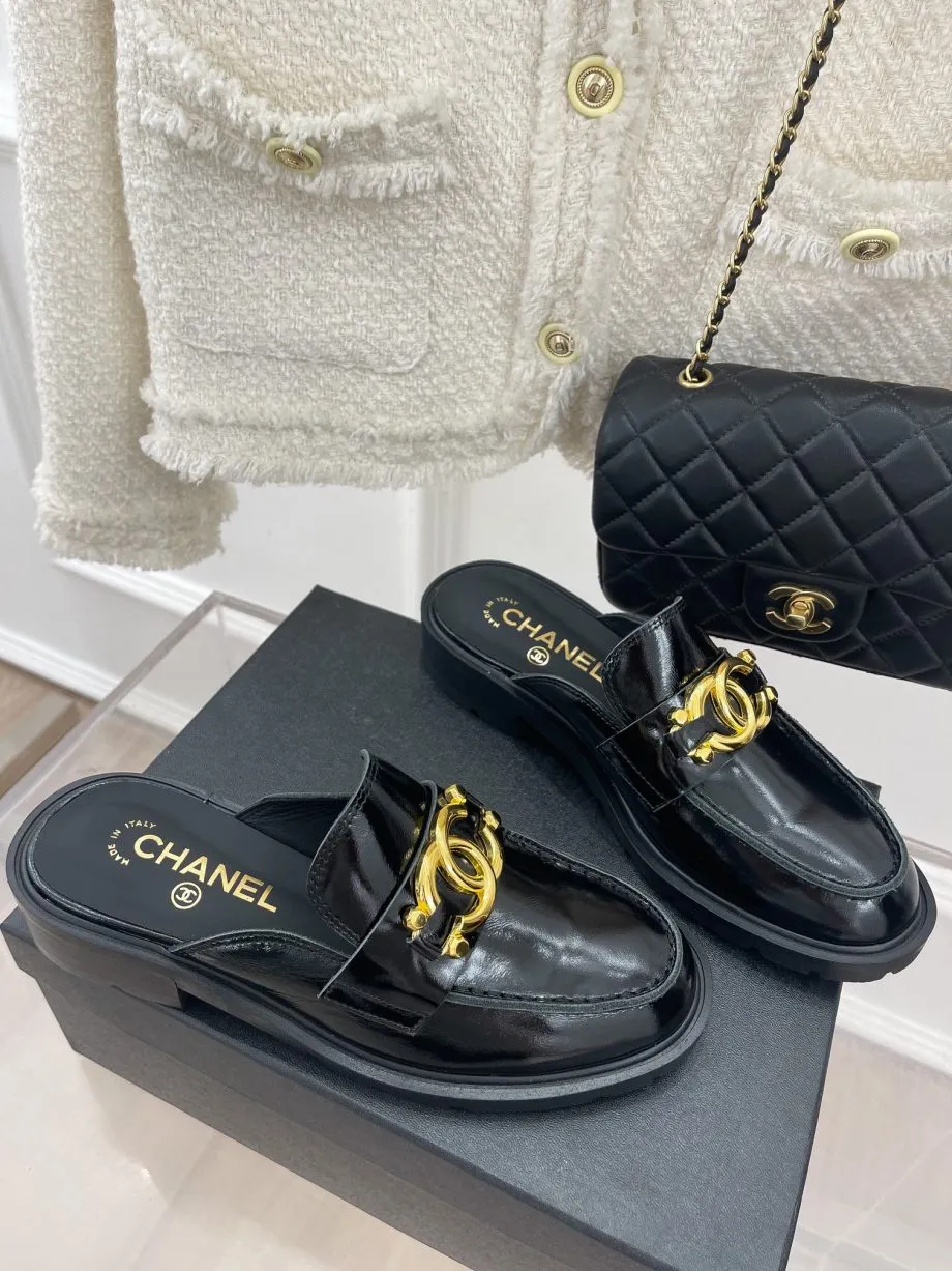 Mules Black For Women 1in/2.5cm