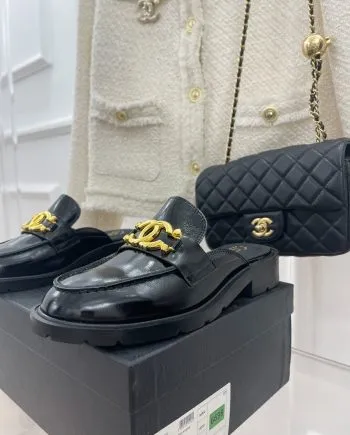 Mules Black For Women 1in/2.5cm