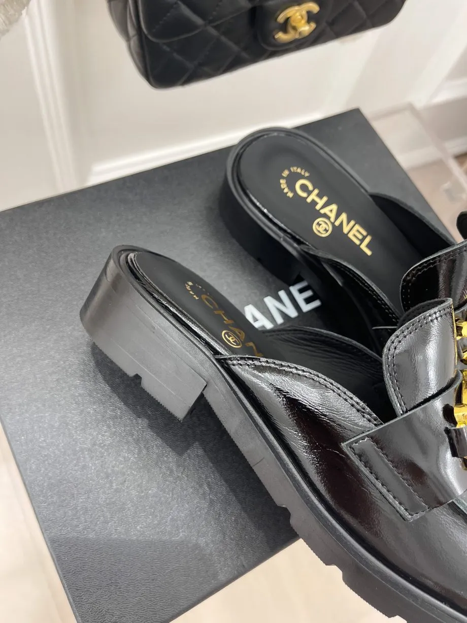 Mules Black For Women 1in/2.5cm