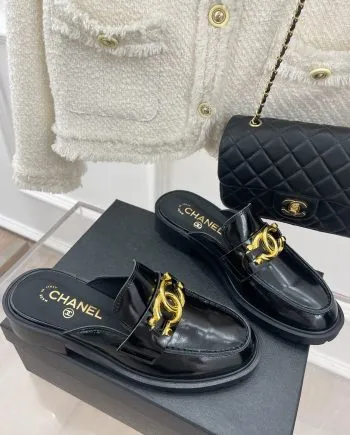 Mules Black For Women 1in/2.5cm
