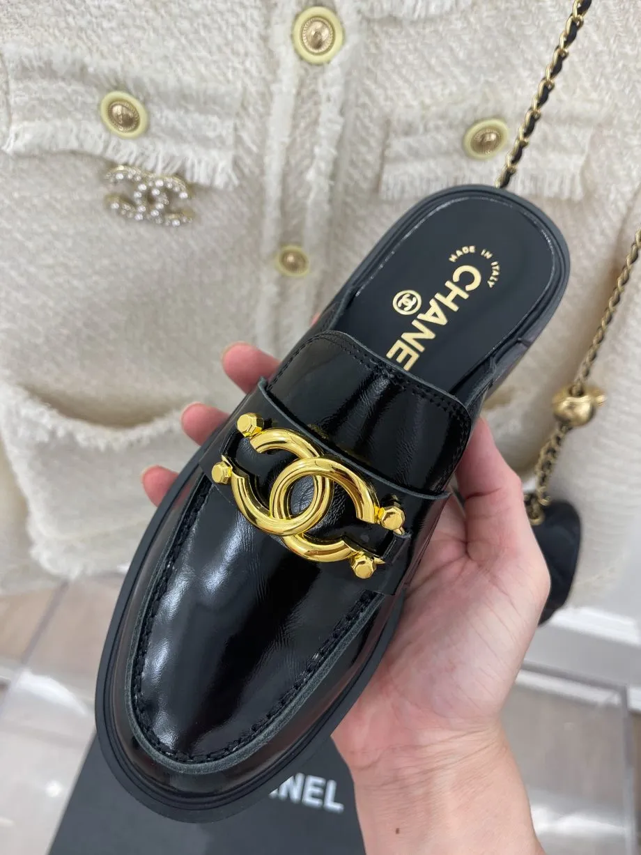 Mules Black For Women 1in/2.5cm