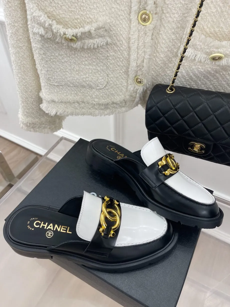 Mules White For Women 1in/2.5cm