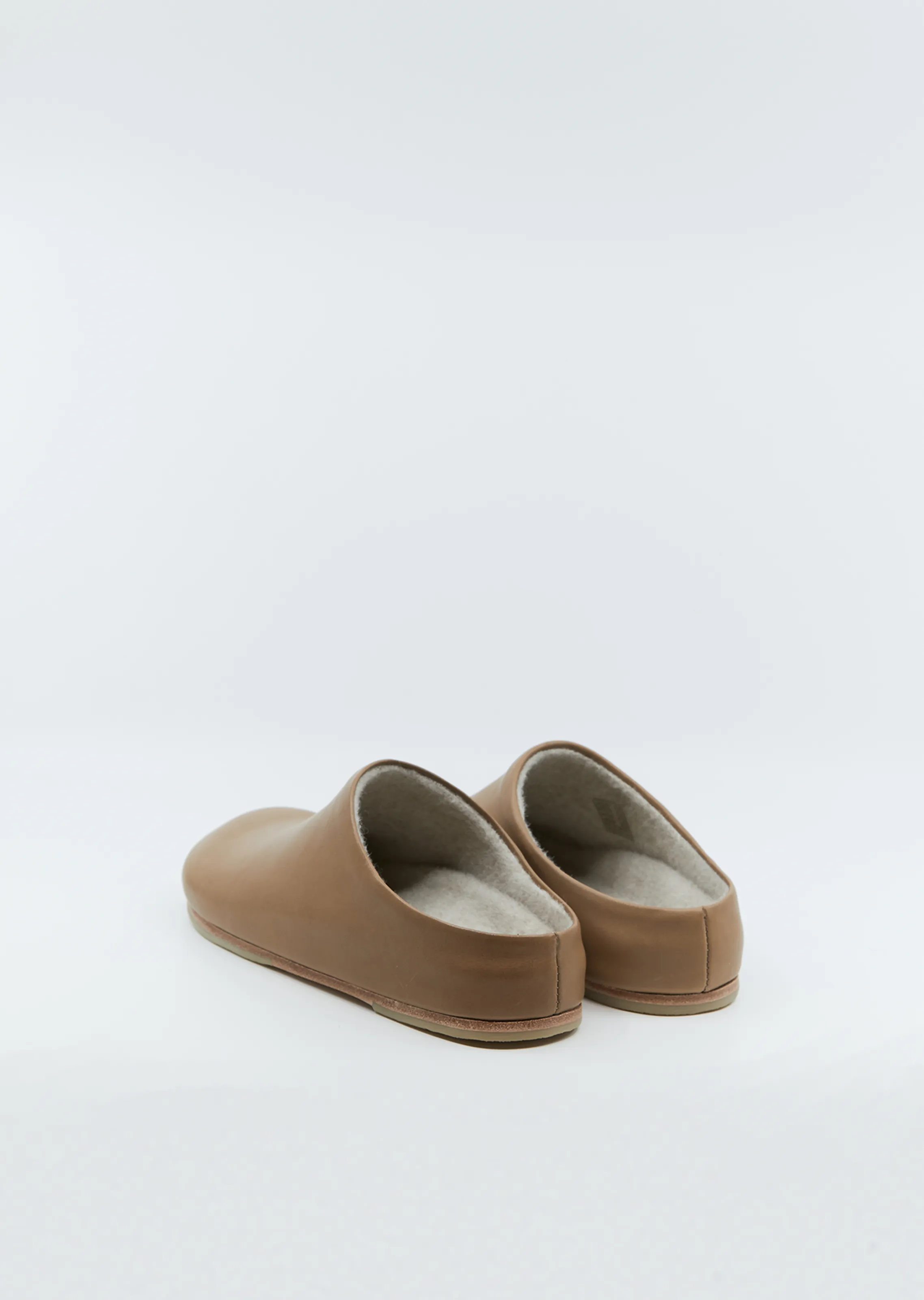 New Leather Mono Mule