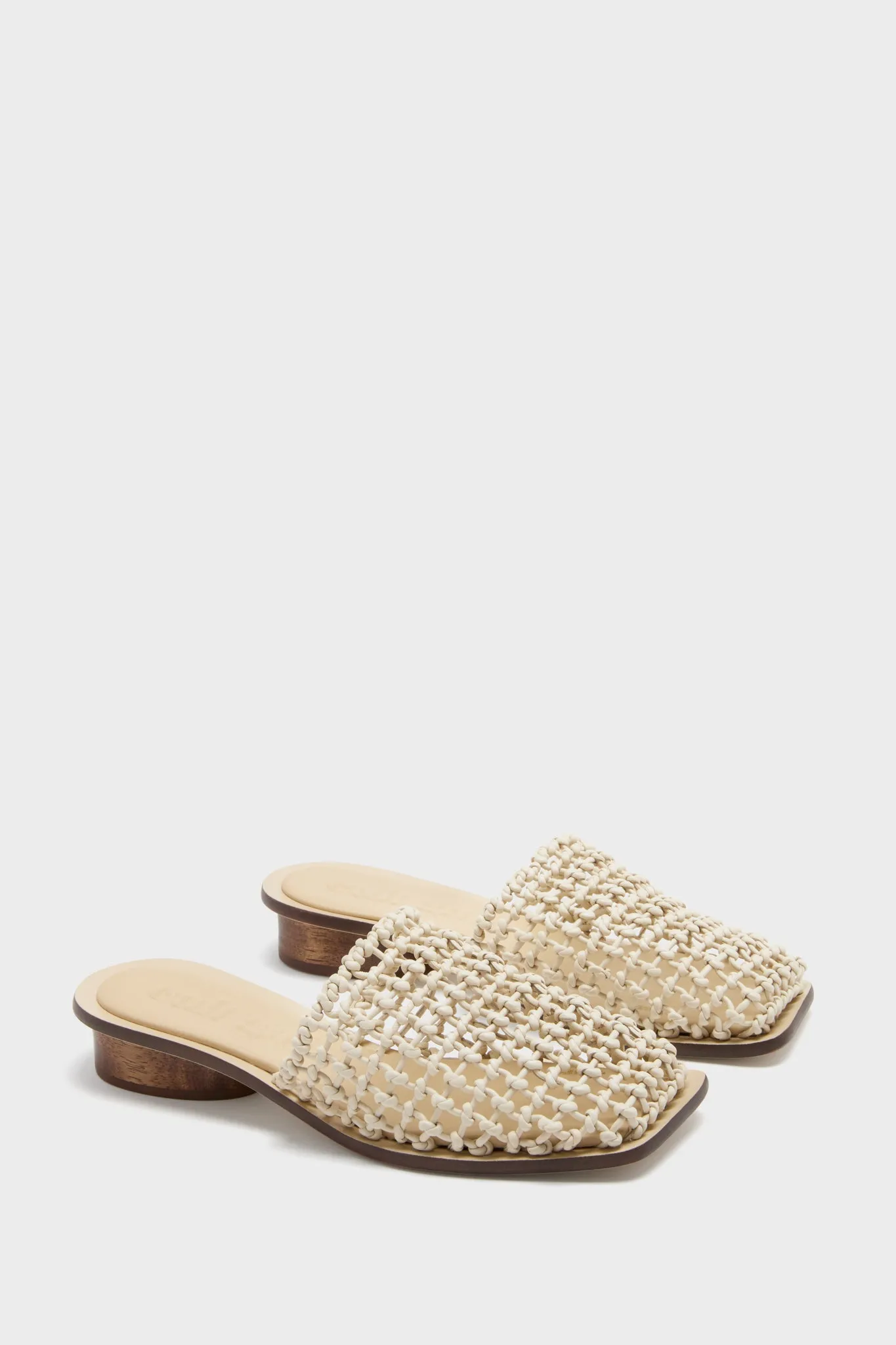 Off White Merida Mule