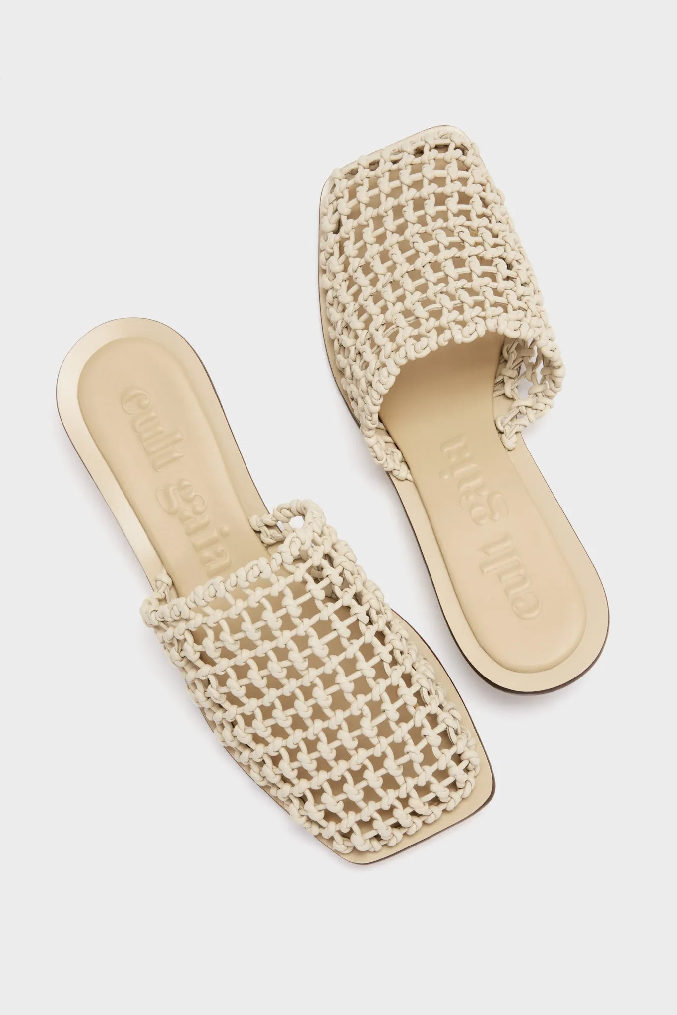 Off White Merida Mule