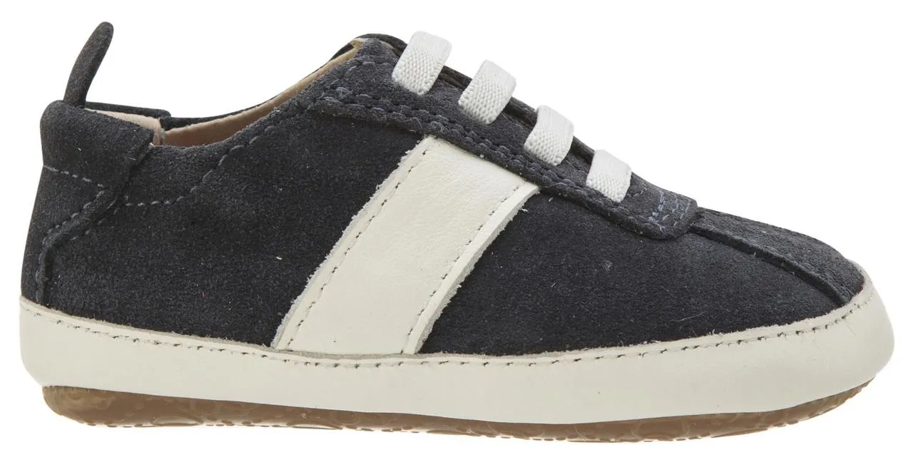 Old Soles Boy's Vintage Bambini Premium Leather First Walker Sneaker Shoes