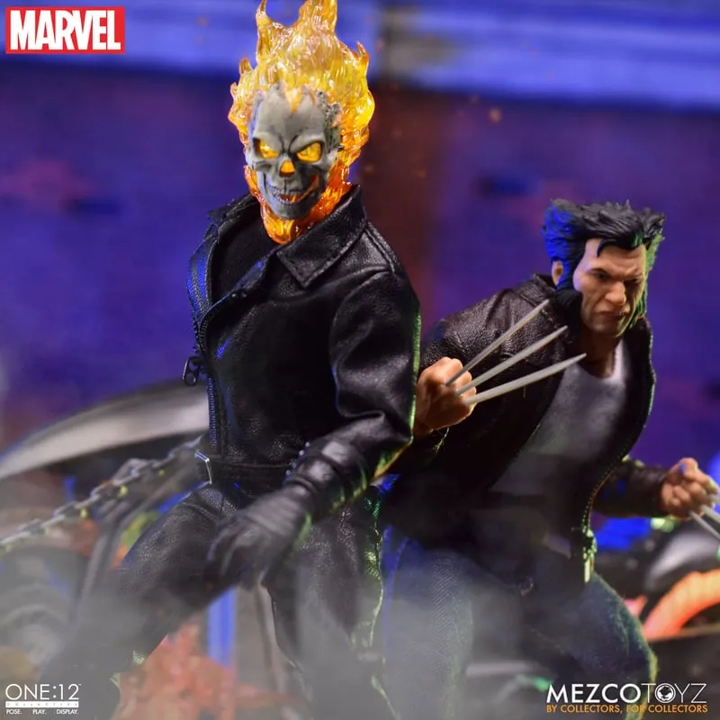 ONE-12 COLLECTIVE MARVEL GHOST RIDER & HELL CYCLE