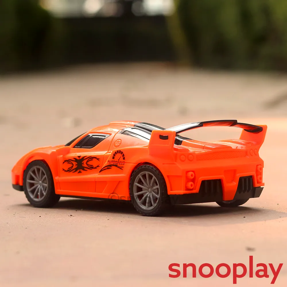 Racing  Car Model Orange ( 1 : 24 )