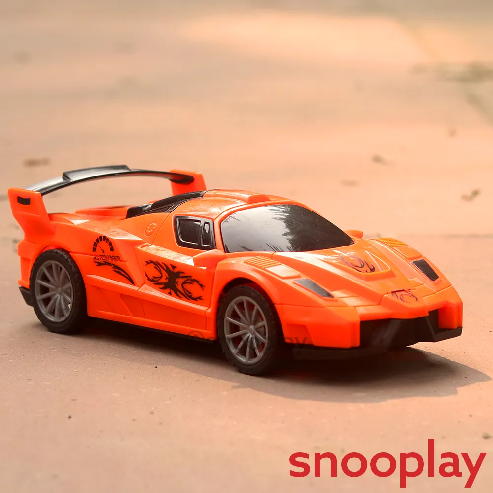 Racing  Car Model Orange ( 1 : 24 )