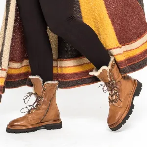 Rings of Comfort Level Leather Bootie