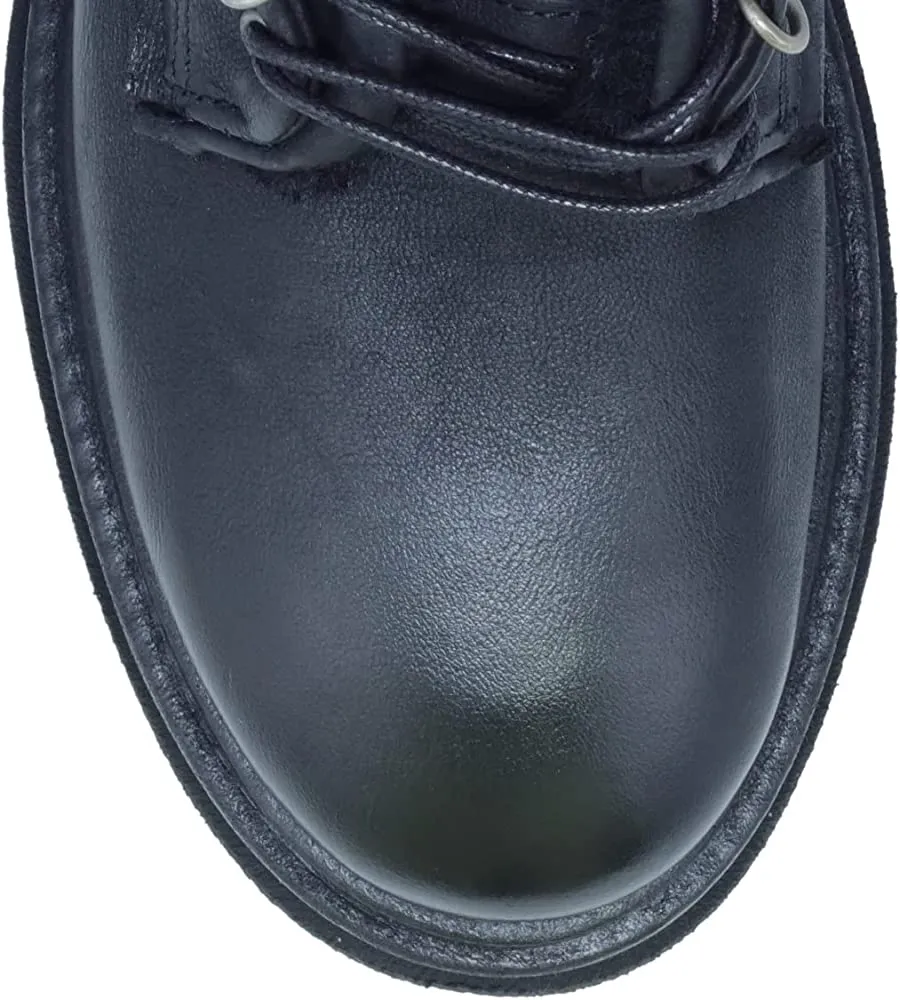 Rings of Comfort Level Leather Bootie