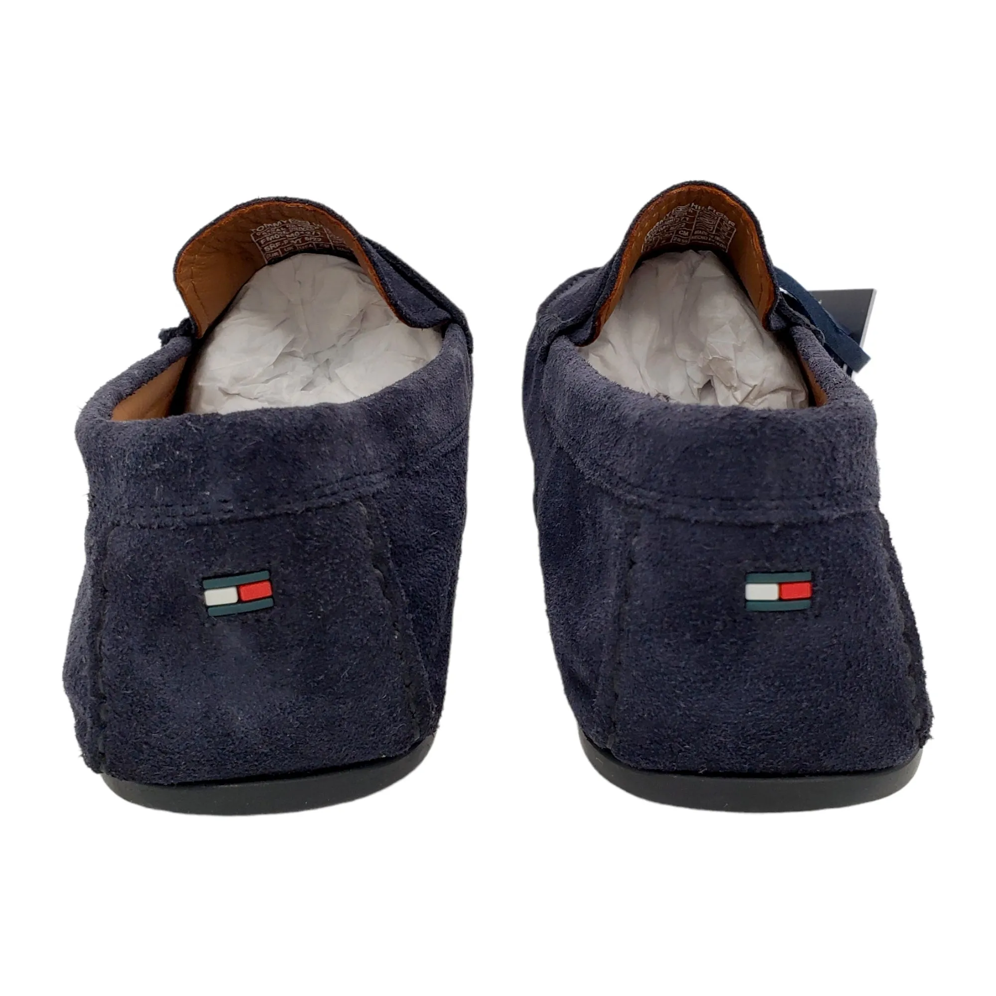 Tommy Hilfiger Navy Suede Driving Shoes