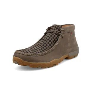 Twisted X Men's Chukka Driving Moc - Taupe Grey & Black MDM0097
