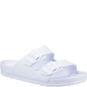 White Lorna Mule Sandals