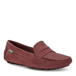 Women's Patricia Penny Loafer Driving Moc Burgundy Nubuc