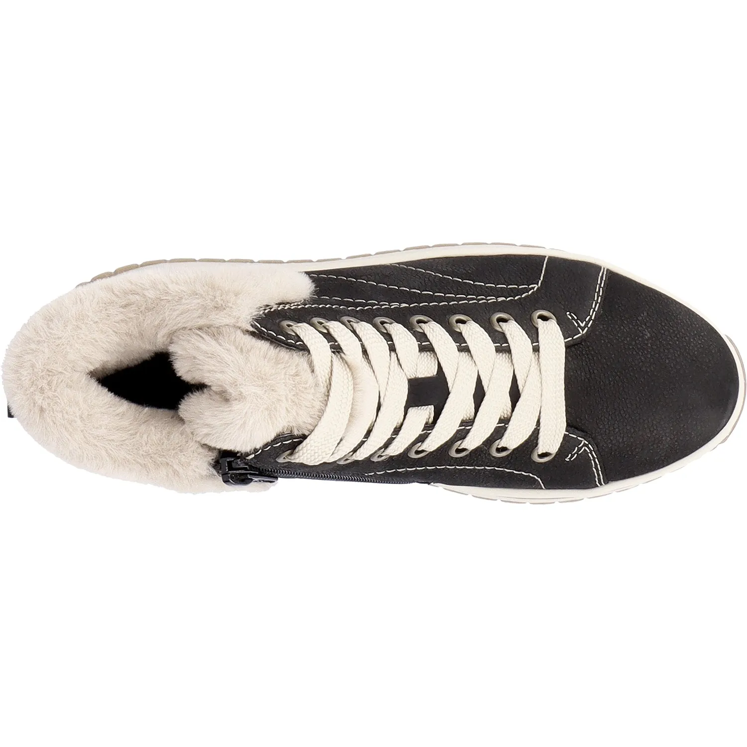 Women's Rieker Revolution W0961-00 Joy 61 Black Nubuck